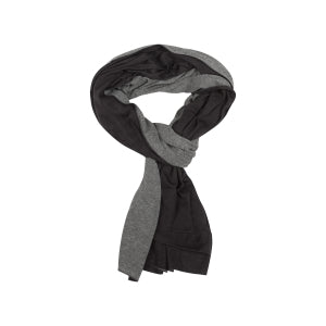 Echarpe Marine / Gris en Coton / Cachemire / Coton - MAJESTIC FILATURES