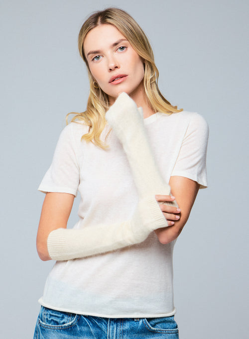 Milk mittens in Raccoon - MAJESTIC FILATURES