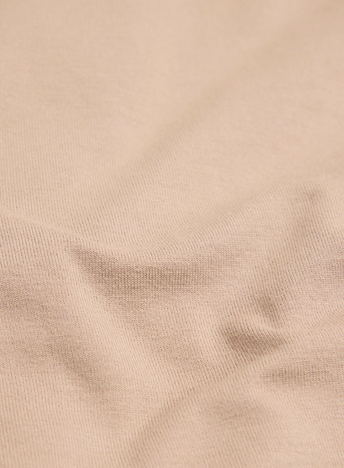 Hemd Beige 3/4-Ärmel - MAJESTIC FILATURES
