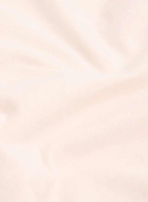 Rosafarbenes Kurzarm-T-Shirt mit Rundhalsausschnitt aus Bio-Baumwolle - MAJESTIC FILATURES