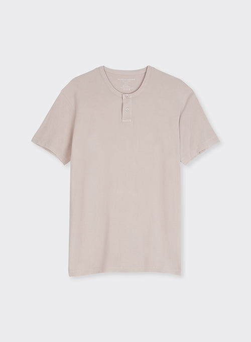 "Tunesisches Kurzarmshirt aus Baumwolle / Elasthan" - MAJESTIC FILATURES