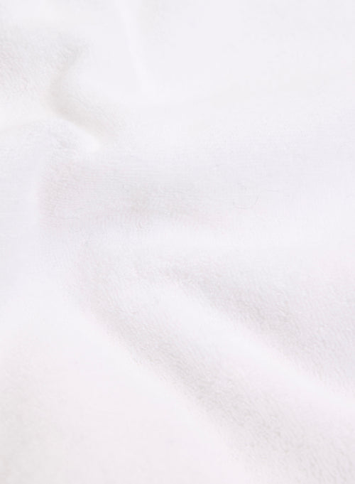 Camisa de cuello blanco Camisa de manga corta en algodón orgánico / Modal - MAJESTIC FILATURES