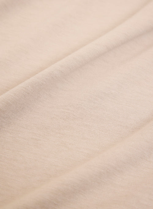 Polo gris Polo de manga corta en Lyocell / Tencel / Algodón orgánico - MAJESTIC FILATURES