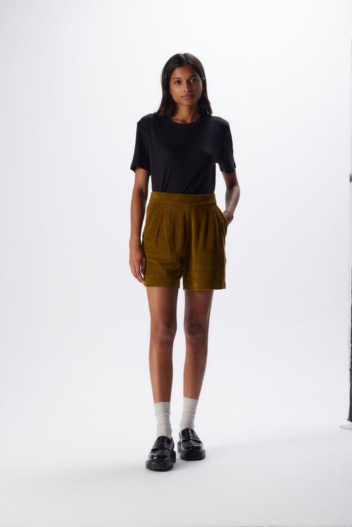 Shorts Ambre en Coton / Modal - MAJESTIC FILATURES