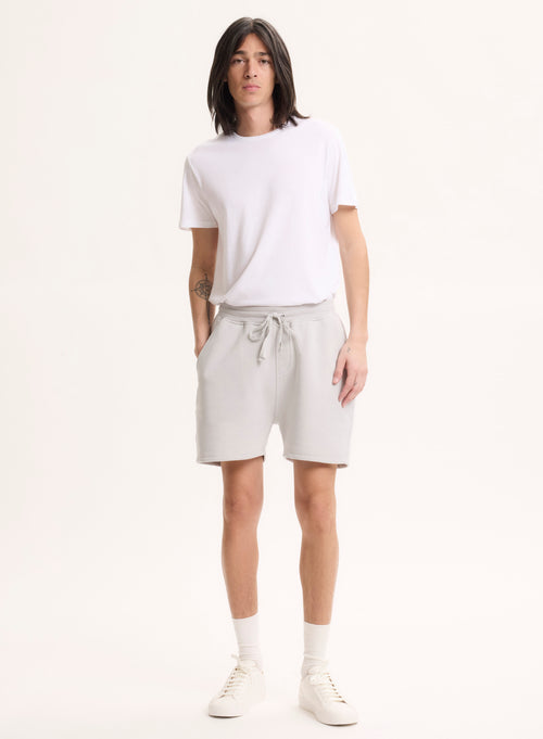 Graue Shorts aus Bio-Baumwolle - MAJESTIC FILATURES