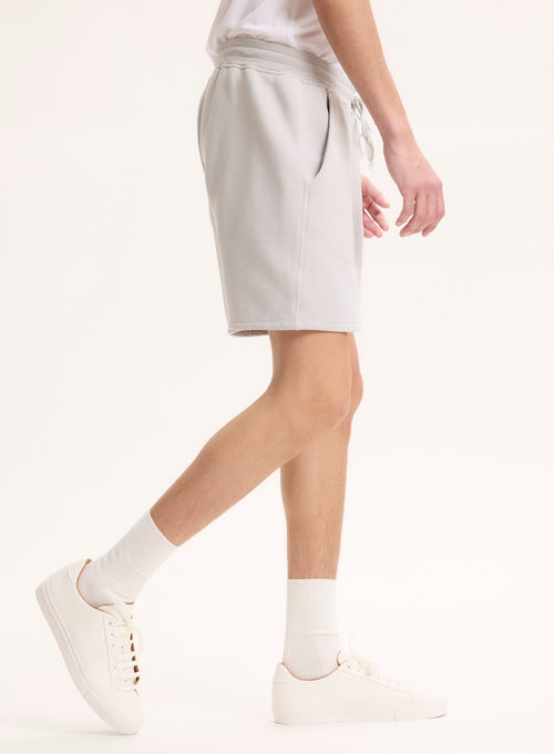 Graue Shorts aus Bio-Baumwolle - MAJESTIC FILATURES