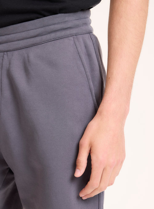 Graue Shorts aus organischer Baumwolle. - MAJESTIC FILATURES