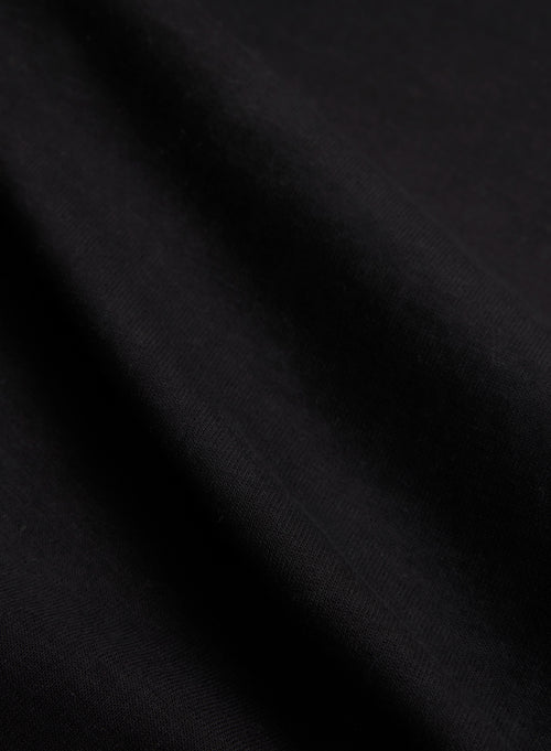 Black trousers in Lyocell / Tencel / Organic cotton - MAJESTIC FILATURES