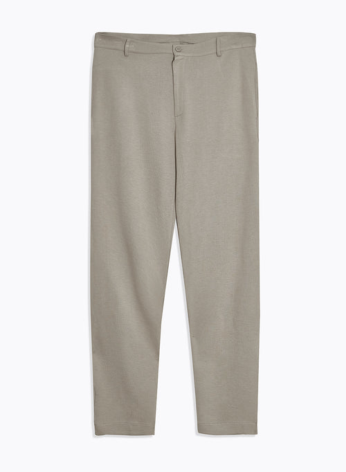 Grey Lyocell / Tencel / Organic Cotton Trousers - MAJESTIC FILATURES
