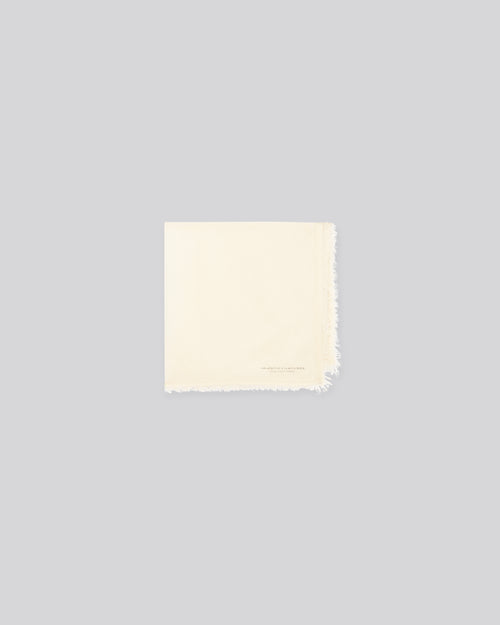 Weißes Bandana aus Kaschmir - MAJESTIC FILATURES