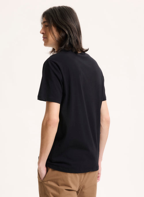 Paul Silk Touch Cotton short sleeve V-neck T-shirt - MAJESTIC FILATURES