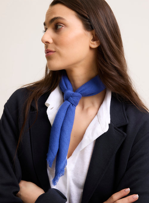 Graues Bandana aus Kaschmir - MAJESTIC FILATURES