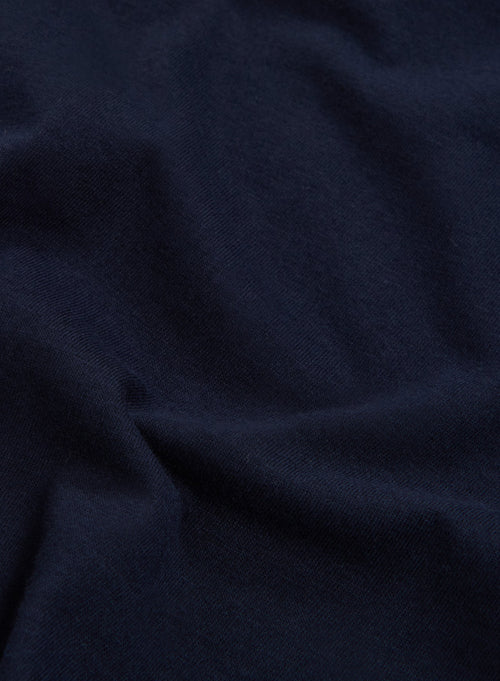 Julien T-Shirt Rundhalsausschnitt kurzen Ärmeln aus Deluxe-Baumwolle - MAJESTIC FILATURES
