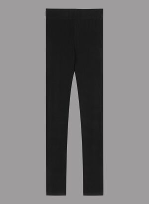 Legging Noir en Viscose / Elasthanne - MAJESTIC FILATURES
