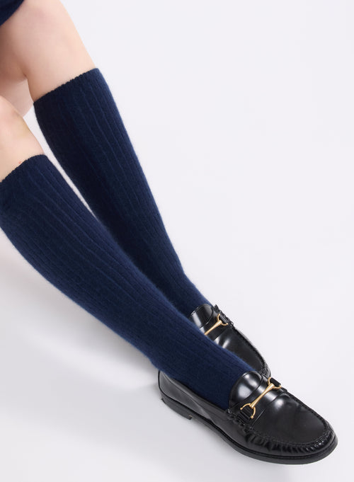 Navy socks - MAJESTIC FILATURES