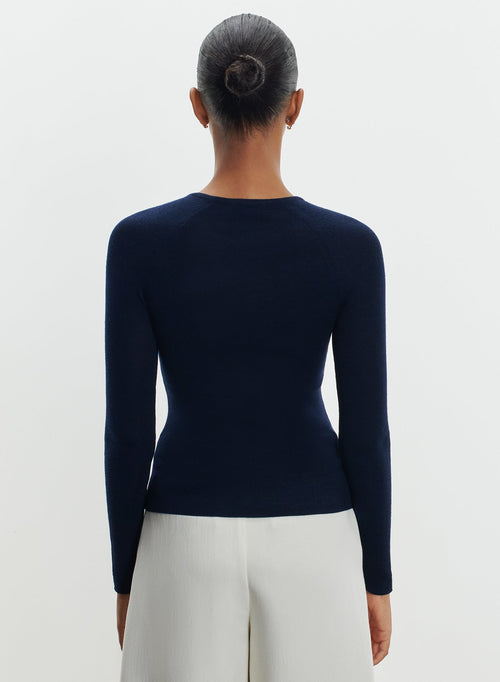 Pullover aus merinowolle und seide - MAJESTIC FILATURES