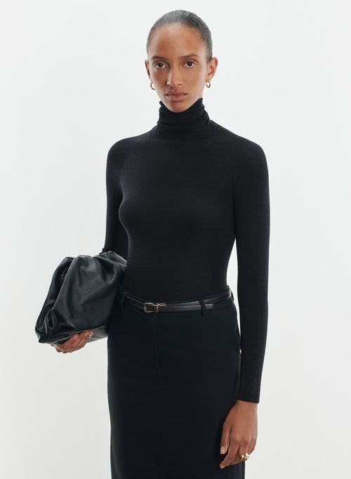 Jersey de lana merina y seda - MAJESTIC FILATURES