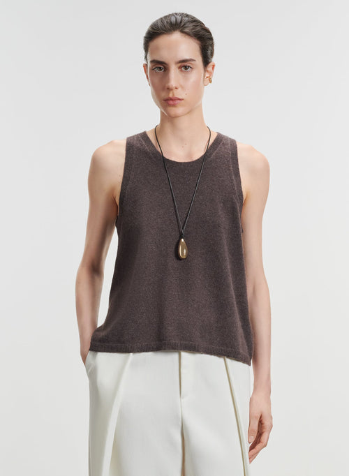 Camiseta de tirantes de cachemir - MAJESTIC FILATURES