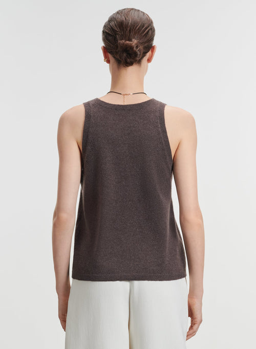 Camiseta de tirantes de cachemir - MAJESTIC FILATURES