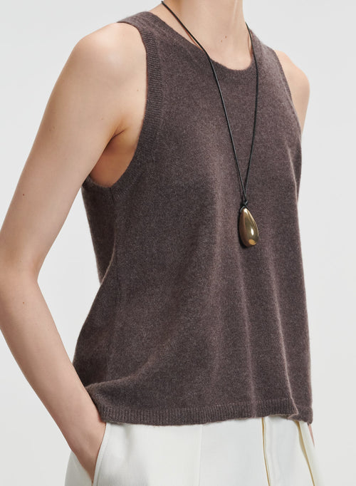 Camiseta de tirantes de cachemir - MAJESTIC FILATURES
