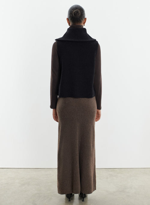 Strickjacke aus merinowolle - MAJESTIC FILATURES