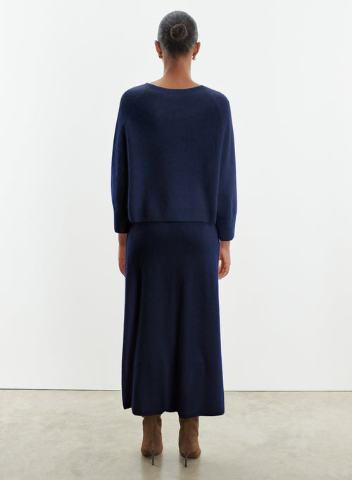 Pull en laine et cachemire - MAJESTIC FILATURES
