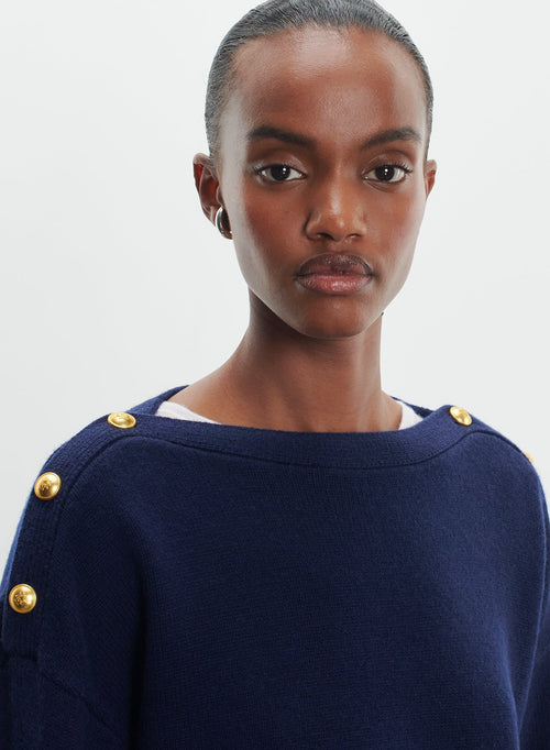 Pull en laine et cachemire - MAJESTIC FILATURES