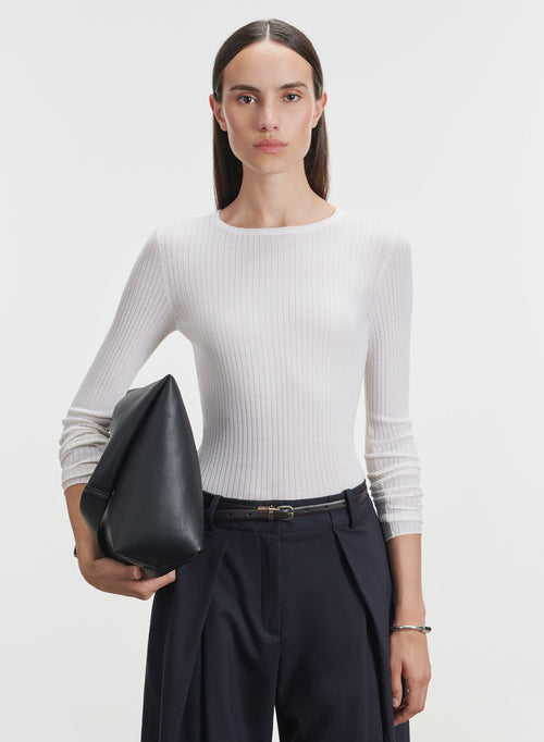 Pullover aus merinowolle - MAJESTIC FILATURES