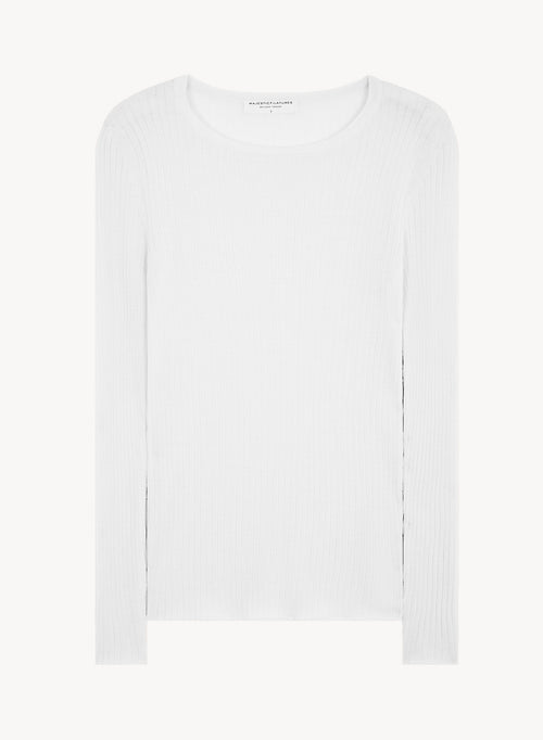 Pullover aus merinowolle - MAJESTIC FILATURES