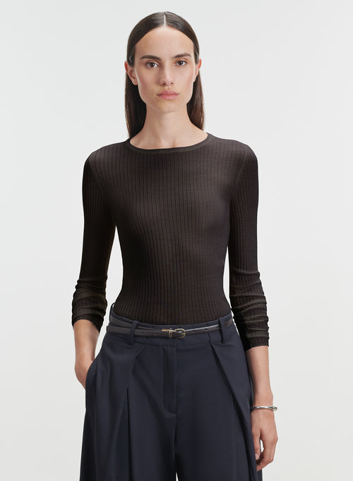 Pullover aus merinowolle - MAJESTIC FILATURES