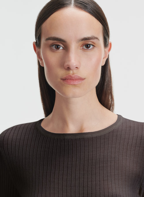 Pullover aus merinowolle - MAJESTIC FILATURES