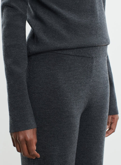Pants in merino wool and elastane - MAJESTIC FILATURES
