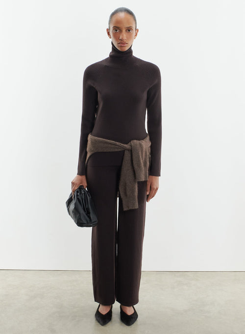 Pantalón de lana merino y elastano - MAJESTIC FILATURES
