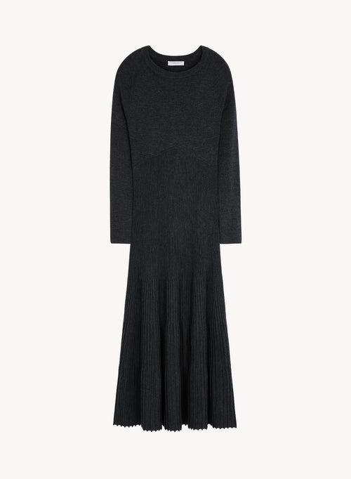 Kleid aus merinowolle und elasthan - MAJESTIC FILATURES