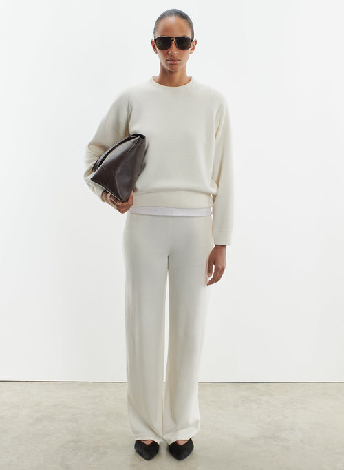 Pull en laine mérinos - MAJESTIC FILATURES