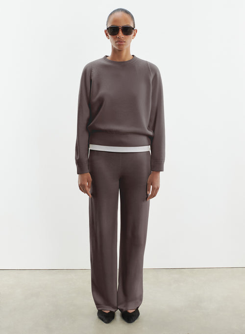 Pullover aus merinowolle - MAJESTIC FILATURES