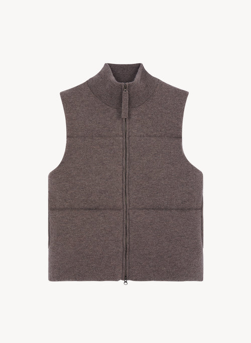 Strickjacke aus merinowolle und kaschmir - MAJESTIC FILATURES