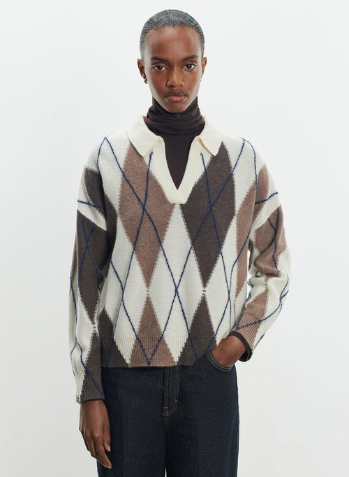 Pull en laine et cachemire - MAJESTIC FILATURES