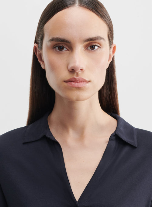Chemise en viscose et élasthanne - MAJESTIC FILATURES