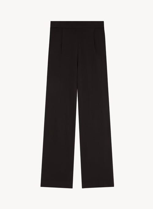 Viscose and elastane trousers - MAJESTIC FILATURES