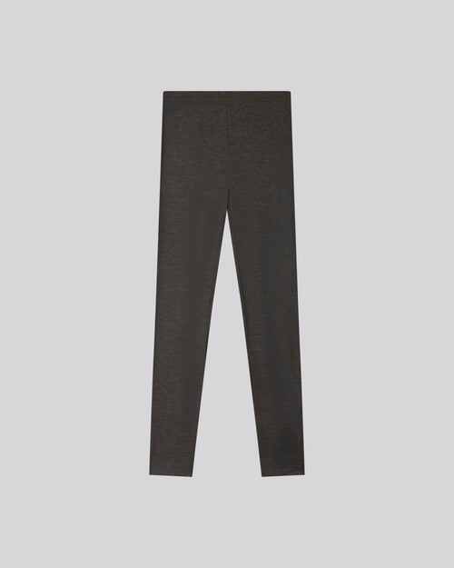Leggings grises de viscosa / elastano - MAJESTIC FILATURES