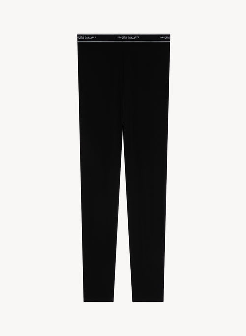 Pantalon en viscose et élasthanne - MAJESTIC FILATURES