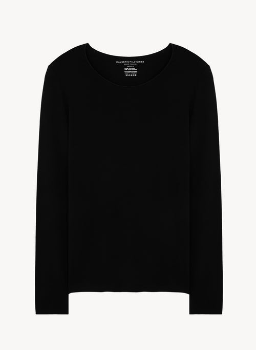 T-shirt en viscose et élasthanne - MAJESTIC FILATURES