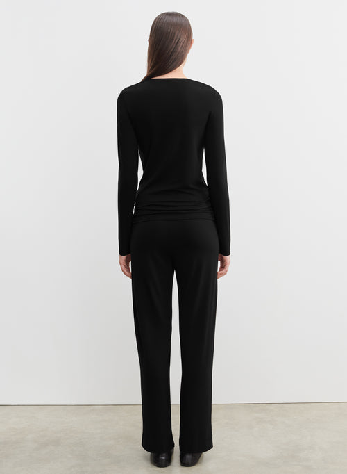 T-shirt en viscose et élasthanne - MAJESTIC FILATURES