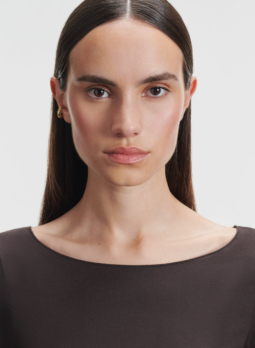 T-shirt en viscose et élasthanne - MAJESTIC FILATURES