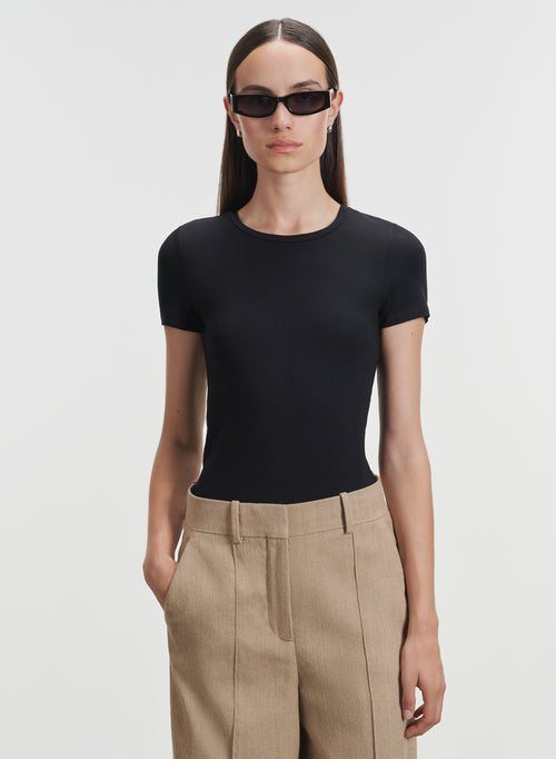 T-shirt en viscose et élasthanne - MAJESTIC FILATURES