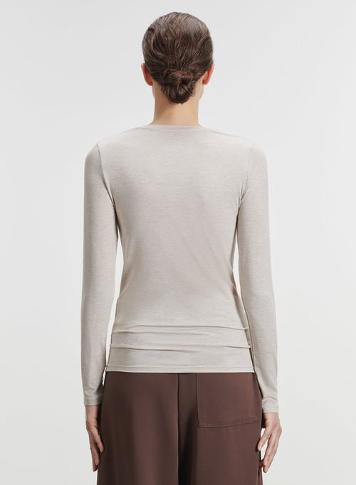 T-shirt en viscose et élasthanne - MAJESTIC FILATURES