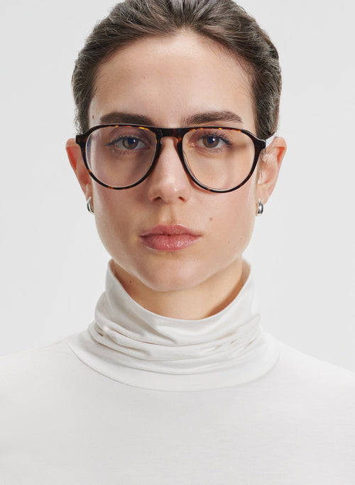 Viscose and elastane T-shirt - MAJESTIC FILATURES
