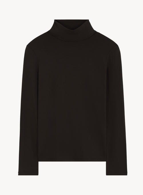 Viscose and elastane T-shirt - MAJESTIC FILATURES