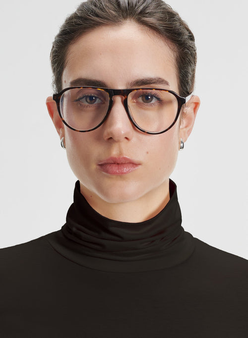 Viscose and elastane T-shirt - MAJESTIC FILATURES